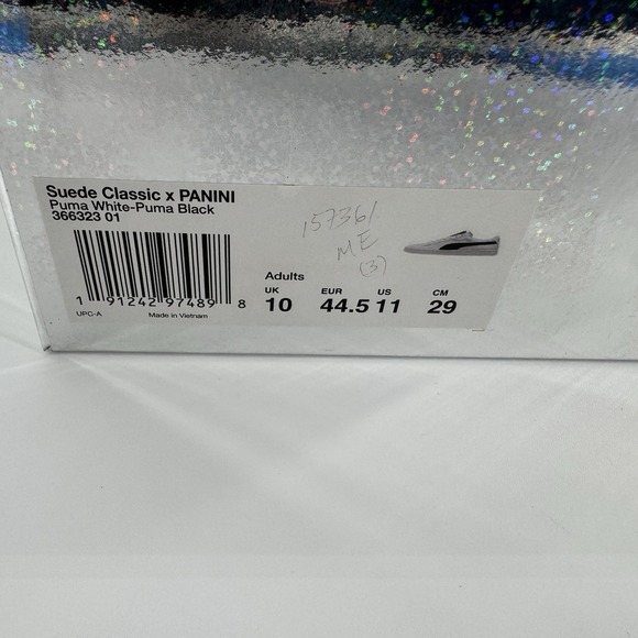 PUMA X Panini Authentic Mens US Size 11 Shoe Suede Classic Collaboration Collab - Picture 14 of 14